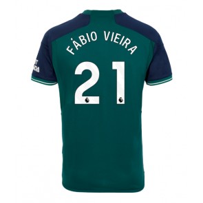 Arsenal Fabio Vieira #21 Tredje trøje 2023-24 Kort ærmer